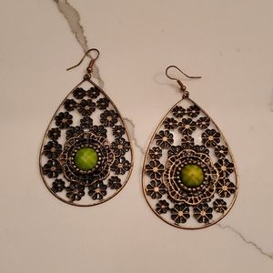 $10 or 3 for $20 (with Free Shipping)  Boho Earrings, 2 1/2" Long